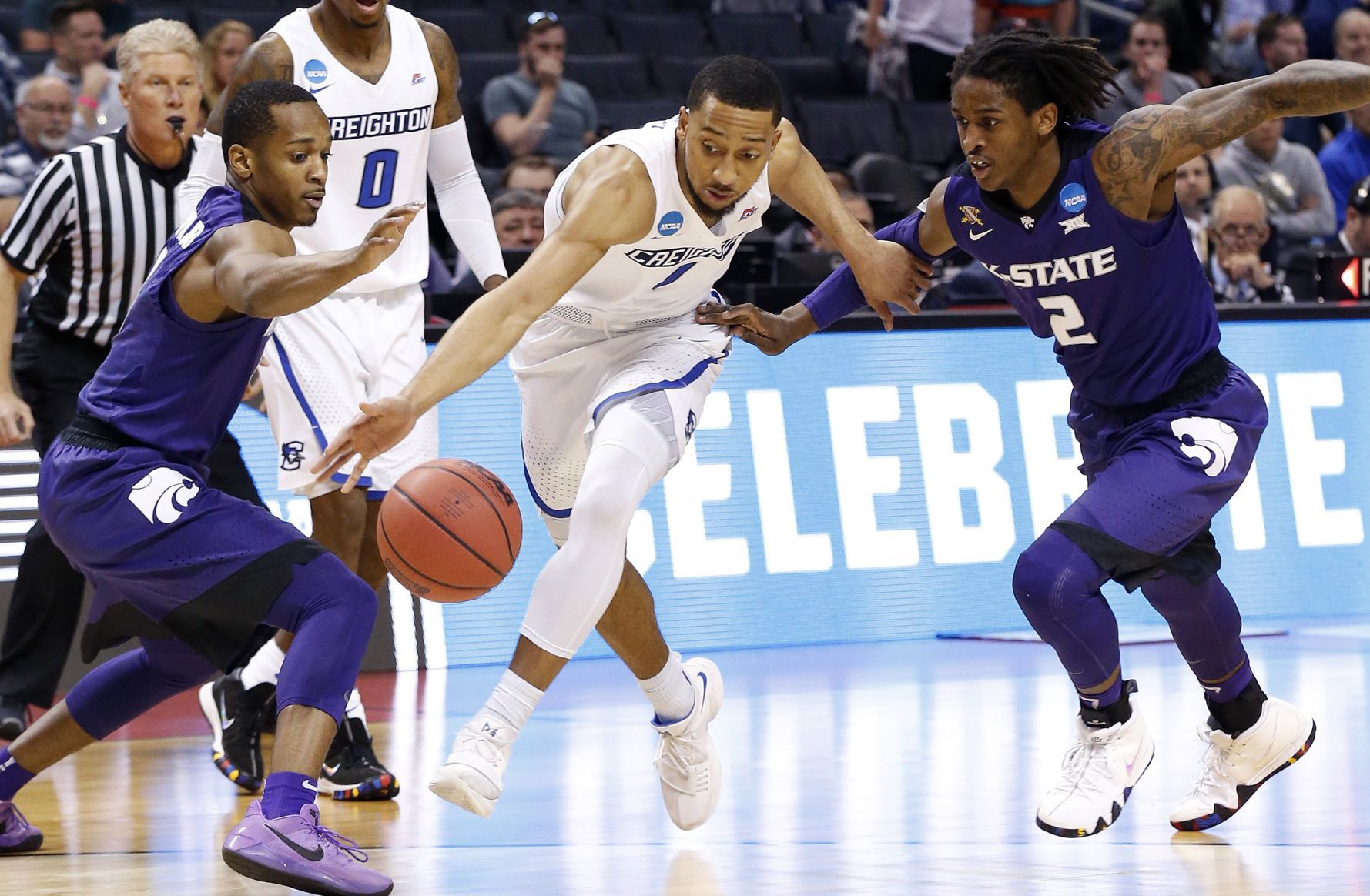NCAA Creighton Kansas State Basketball